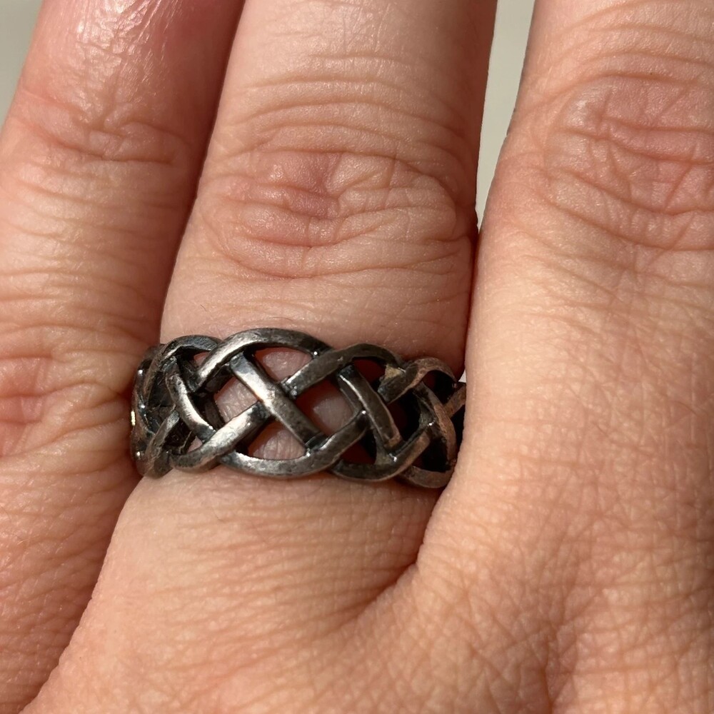 925 Sterling Celtic Knot Band